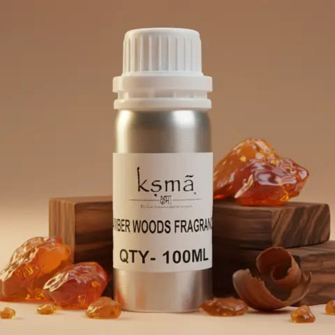 KSMA Amber Woods Fragrance Warm, Elegant and Long-Lasting Scent