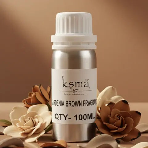 KSMA Gardenia Brown Amber Fragrance – A Warm Floral Scent Experience for Everyday Style